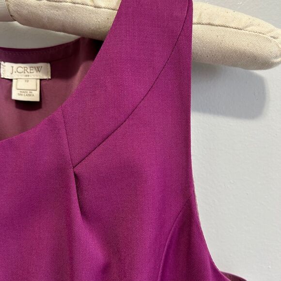 J.Crew Pink Sleeveless Sheath Mini Dress - Picture 2 of 4